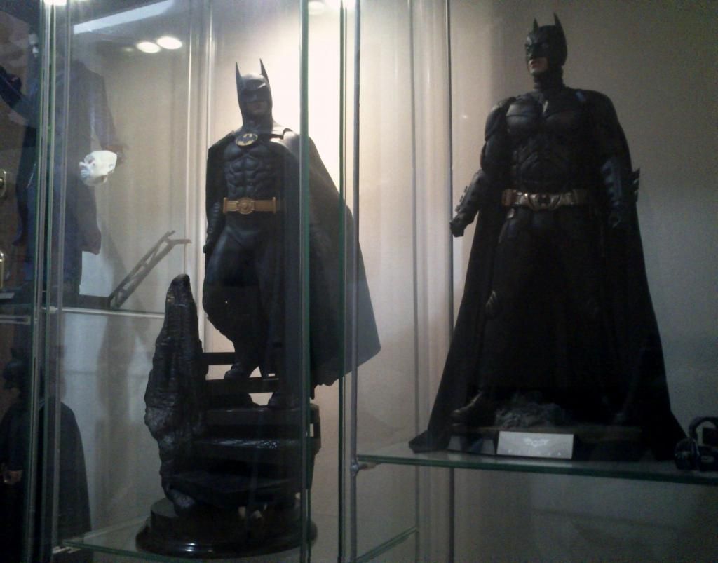 batman keaton statue